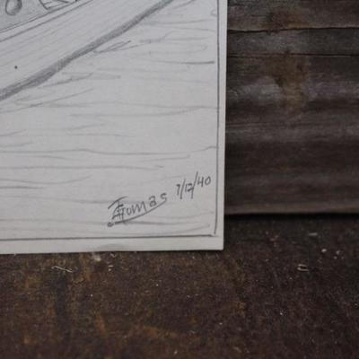 Nautical Pencil Sketches 