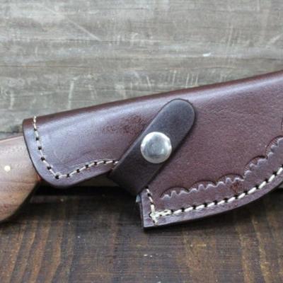 7" Damascus Skinner Knife