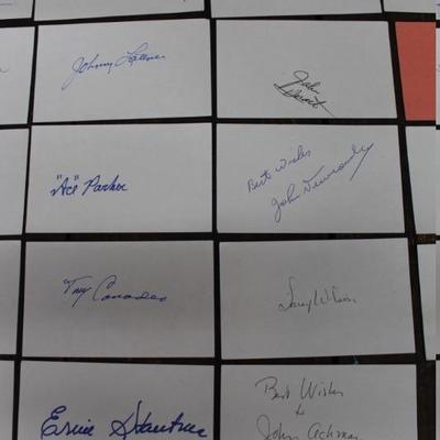 Autographed Sports Cards