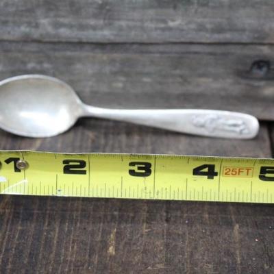Sterling Child's Spoon