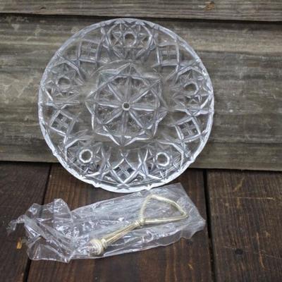 Tiara Crystal Plate
