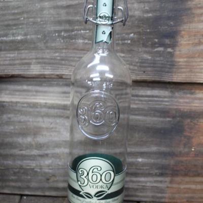 Old liquor bottles
