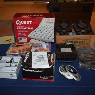 Quest Air Mattress, Misc Household Items