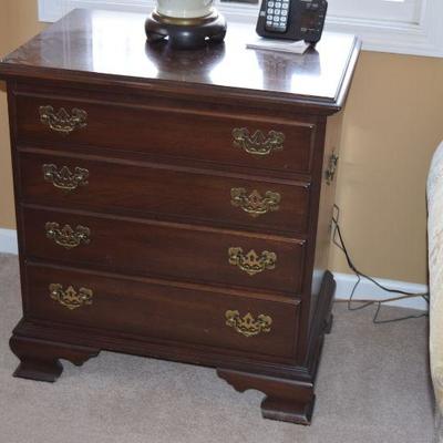 Wooden Nightstand/End Table