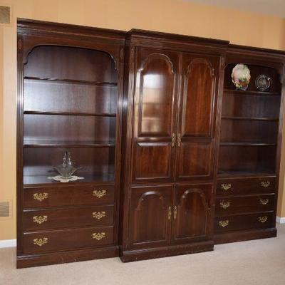 Large Wooden Wall Unit