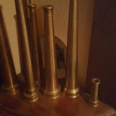 BRASS FIRE HOSE NOZZLES