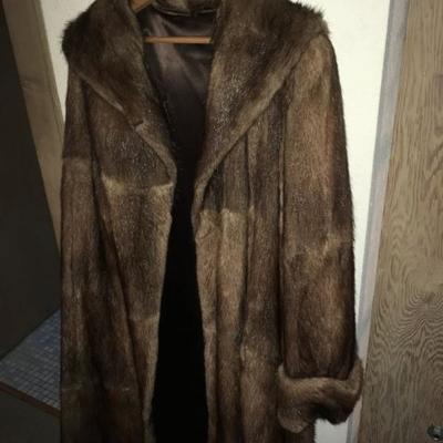 fur coat 