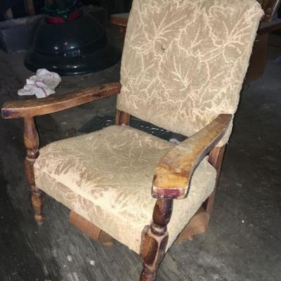 vintage childs chair 
