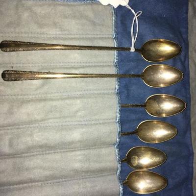 towle sterling silver tea spoons