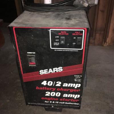 sears 200 amp battery charger 
