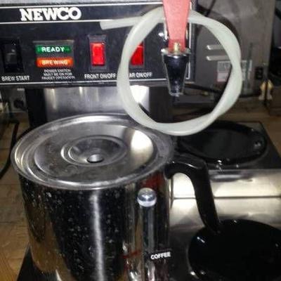 Newco Commercial Coffee Maker with 2 Warming Burne ...