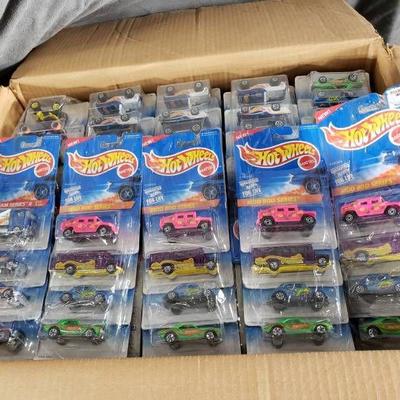 Assorted Box Of Hot Wheels