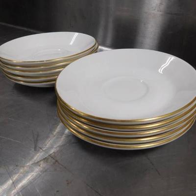 10 Steelite Ceramic Saucers..
