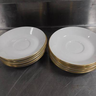 10 Steelite Ceramic Saucers
