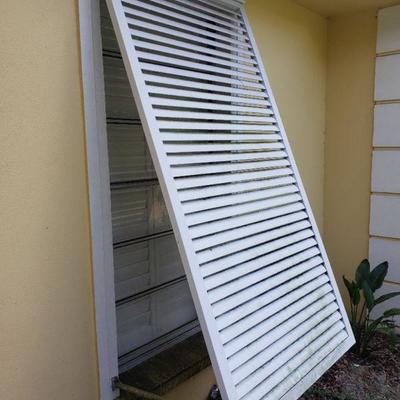exterior aluminum shutters