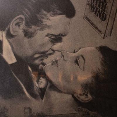 Pencil drawing - Gone with the Wind