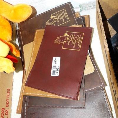 Lot of Leather Bible Covers