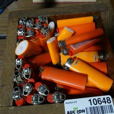 Lot of Approx. 50 Bic Lighters