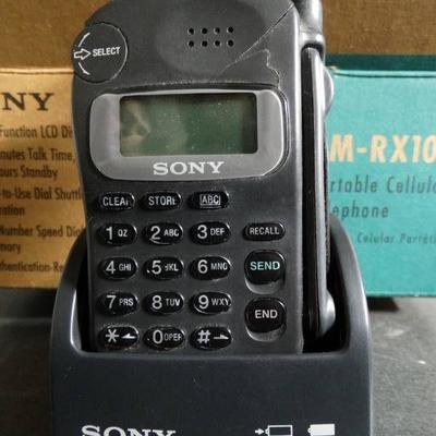 Vintage SONY CM-RX100 Cellular Telephone