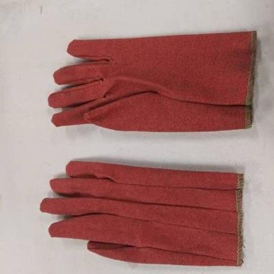 10 Packs Of Rubber Coated Work Gloves. Size Small ...