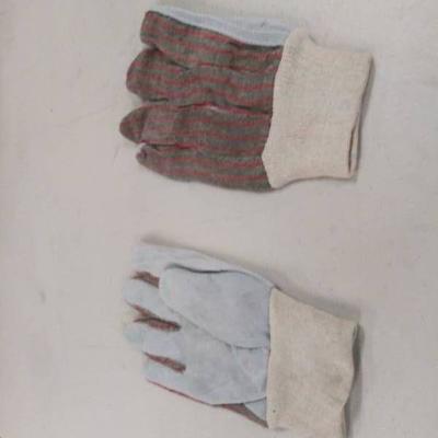 4 Packs Of Industrial Work Gloves. Size Large. 12 ....