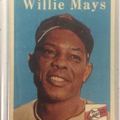 1958 Topps Willie Mays #5 San Francisco Giants Exc ...