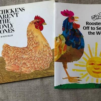 Children's Books-Roosters and Chickens