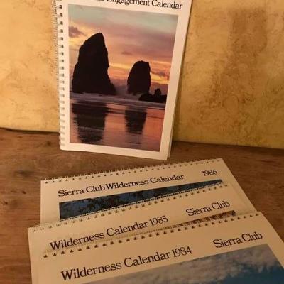 Sierra Club Wilderness Calendars 1984, 1984 and 19 ...
