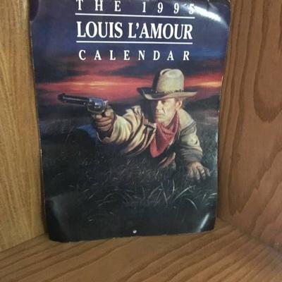 Vintage Collectible 1995 Louis L'Amour Calendar 10 ...