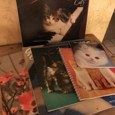 Everyone loves kittens--set of 12 vintage calendar ...