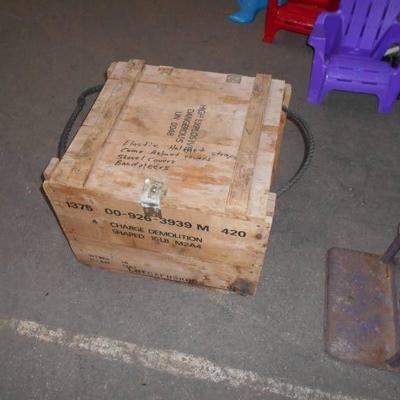 Oldish Wooden Crate