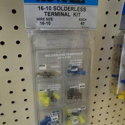 2- Ico rally solderless terminal kits.