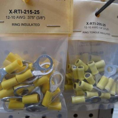 Lot of ring insulated.