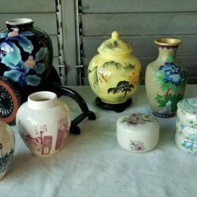 NOT012 Japanese Inspired Vases
