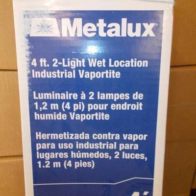 Metalux industrial light fixture