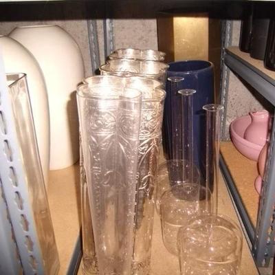 Paradise glass vases