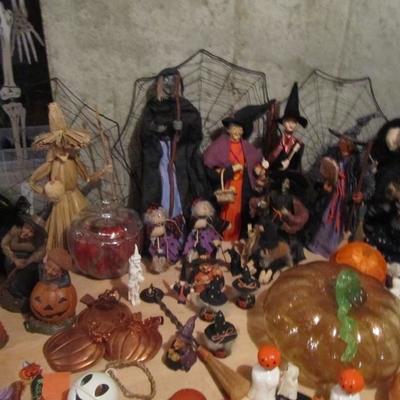 Halloween decorations and every holiday decorations you could want
