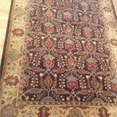 Persian Rug w/Wool Pile
