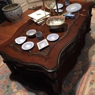 Coffee Table with Leather inlay KC014 Local Pickuphttps://www.ebay.com/itm/113398446963