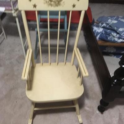Antiques White and Gold Trim with Eagle Rocker KC051 Local Pickuphttps://www.ebay.com/itm/113398590241