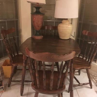 Breakfast Enoch Table and 4 Chairs VT5003 https://www.ebay.com/itm/123503538887