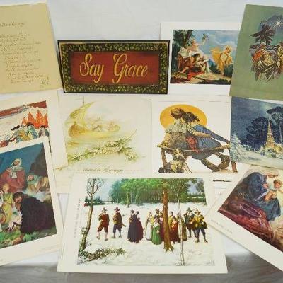 Lot of Collectible Prints - Many religious - Great ...