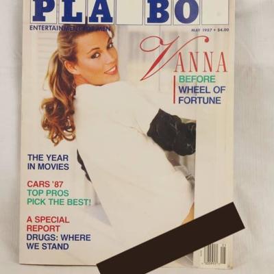 Vintage Playboy Magazine May 1987 - VANNA WHITE - ...
