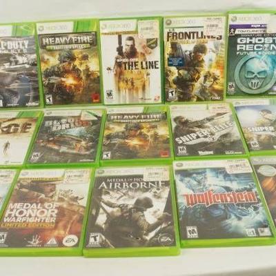 Lot of 13 XBOX 360 Games - see pics - all are incl ...