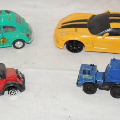 Lot of 4 Collectible Toy Cars