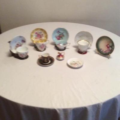 Fine China Tea Cups and Saucers