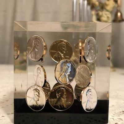 Mint Coins Paperweight