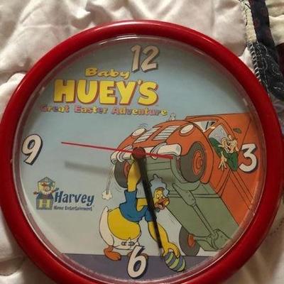 Baby Huey Clock