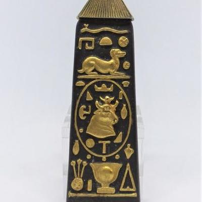 LOT 3 WEDGWOOD GOLD ON BLACK JASPERWARE EGYPTIAN PENDANT