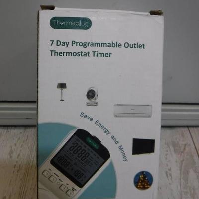 7 day programmable outlet timer